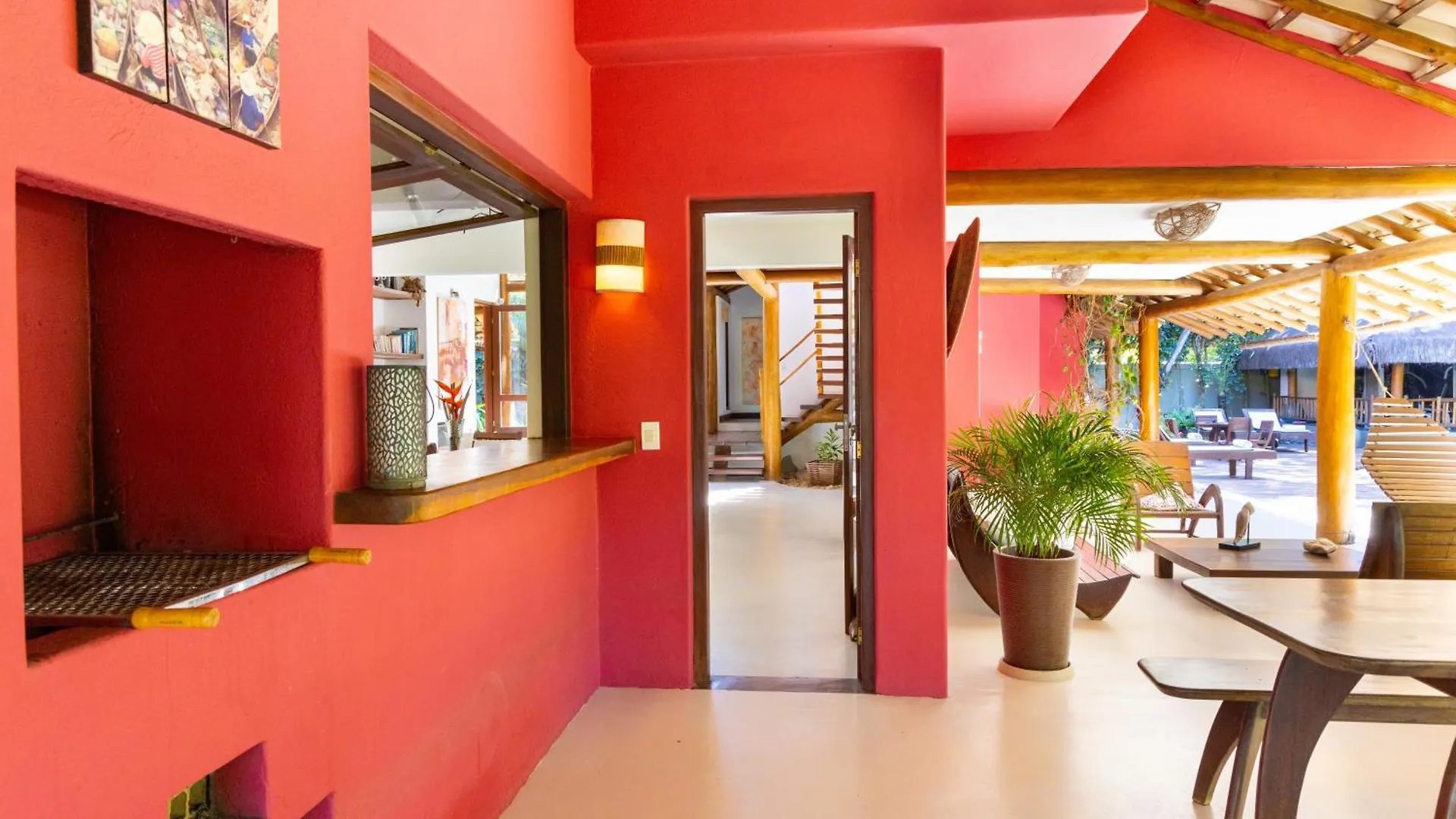 Casa Rosa Coqueiros Βίλα Πόρτο Σεγκούρο Σπίτι διακοπών